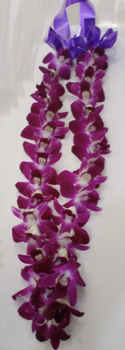 Orchid garland