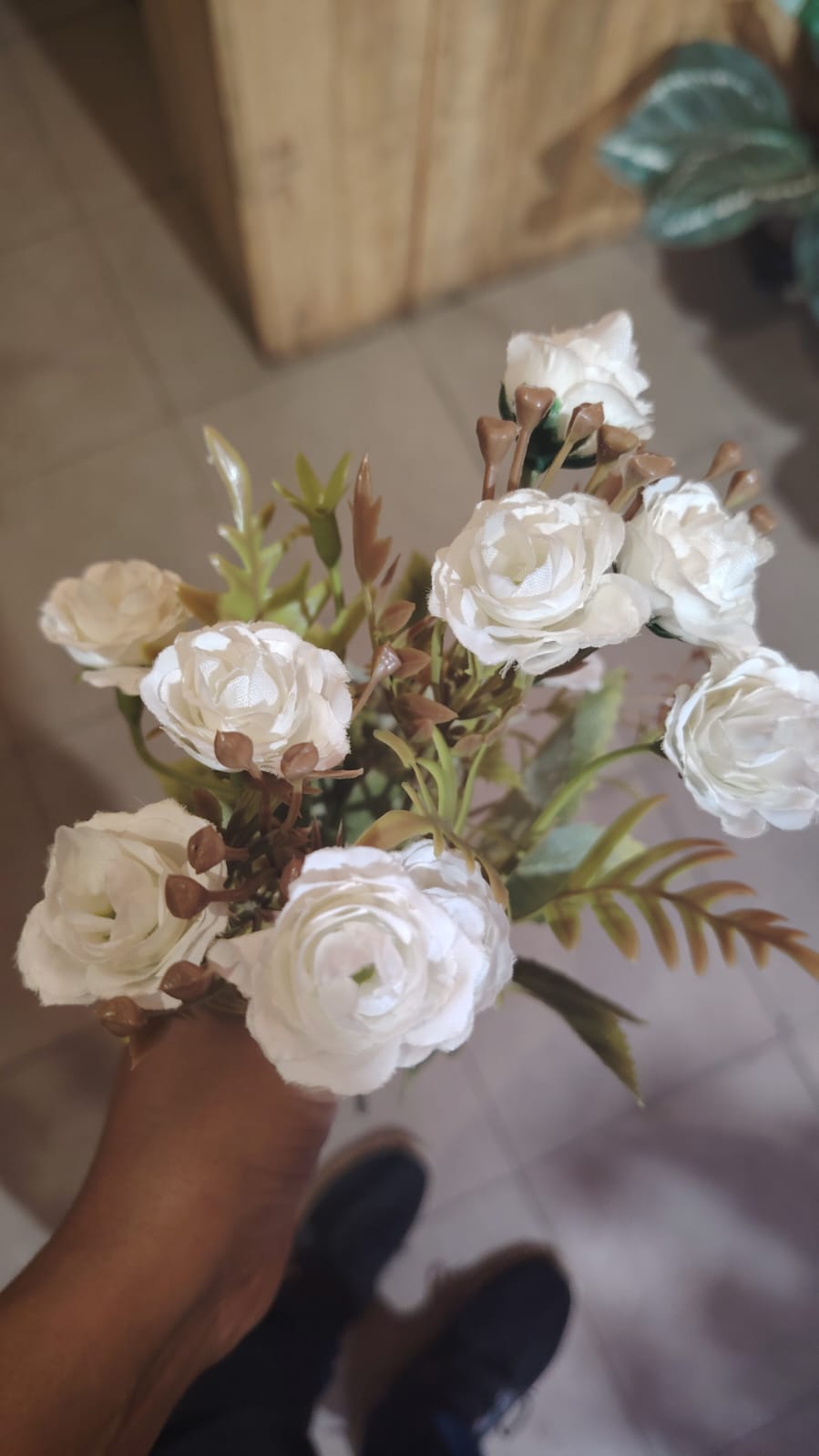 small rose flower bunch